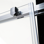 SLIDER 100  (101-104εκ) DEVON FLOW CLEAN-GLASS CHROME